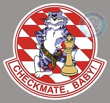 STICKER TOMCAT F14 BLASON