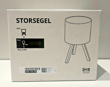 Lampe de table IKEA STORSEGEL, frêne/blanc, NEUVE