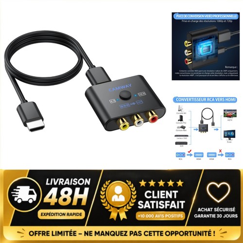 Camway convertisseur vers - convertisseur, av