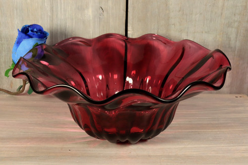 coupes verre rose