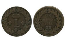 1 Décime Louis XVIII -