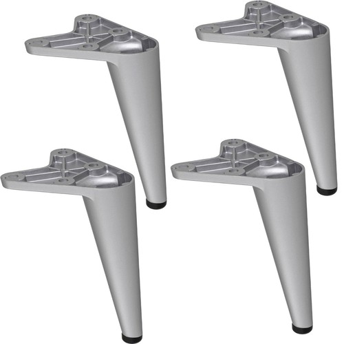 Pied meuble argent - pied,