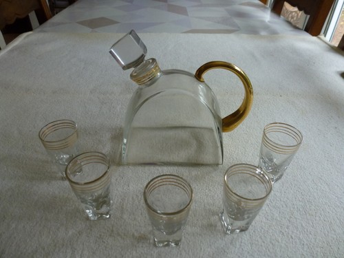 Ancien service liqueur - a,