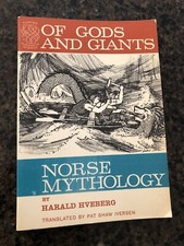 Of Gods And Giants Norse Mythology By Harald Hveberg 1962 Tanum’s