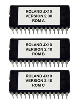 Roland JX-10 - Version 2.30 & Board Roms 2.10 Firmware Upgrade Update Eprom JX10