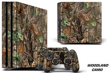 Peau Decal Emballage Pour PS4 PRO PLAYSTATION 4 Console + Manette Stickers Camo