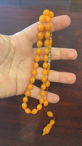 Amber misbaha tasbih - amber, prayer