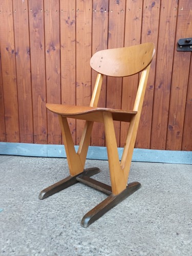 Chaise école - v, en