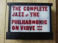 COFFRET 10 x CD THE COMPLETE JAZZ AT THE PHILARMONIC ON VERVE 1944 1949 -US 1998