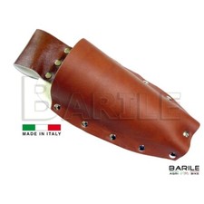 Housse / Porte Ciseaux Électrique / Pneumatique De Taille En Cuir Véritable