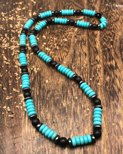 Collier Homme 50cm perles