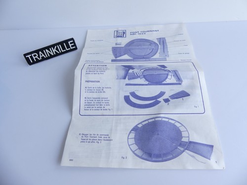 Jouef france notice pour - france,