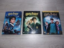 Harry Potter, les 3 premiers films DVD L'école des sorciers, la chambre des...