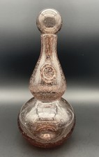 Carafe Bouteille Verre Soufflé Bullé Biot