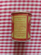 Boîte en tôle lithographiée La Poule au Pot - Bandeau tricolore