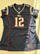 Maillot Nike Patriots #12 Tom Brady jersey New England Taille L