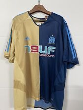 Ancien Maillot Foot Om Neuf Telecom Collector Adidas 2 Couleurd Xl Vintage
