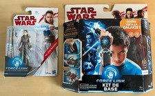 Lot STAR WARS FORCE LINK Kit de Base KYLO REN REY Jedi Training DISNEY Hasbro