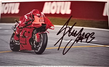 AUTOGRAPH MARC MARQUEZ FOTO
