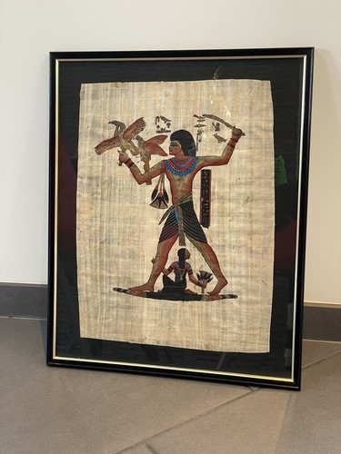 Cadre papyrus égyptien - cadre,