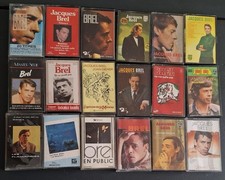 Jacques Brel Lot De 18 K7