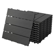 44x Carreaux de terrasse WPC