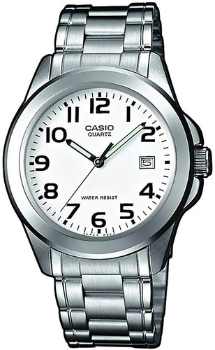 Casio montre argent analogique - montre,