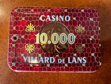 RARISSIME PLAQUE de 10 000