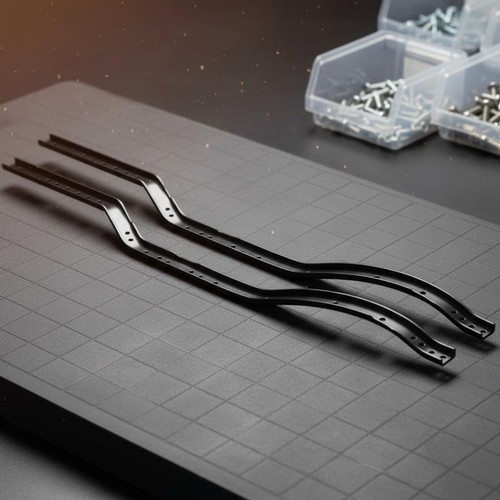 Rail châssis scx10 noir - de, ii