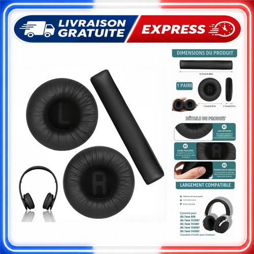 Coussinets casque jbl - coussinets, tune
