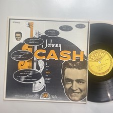 LP Johnny Cash – With His Hot And Blue Guitar - US press SUN LP 1220 - 1957