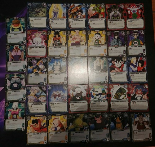 Lot cartes dragon ball - 34,