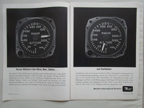 1963 pub bendix radar - bendix,