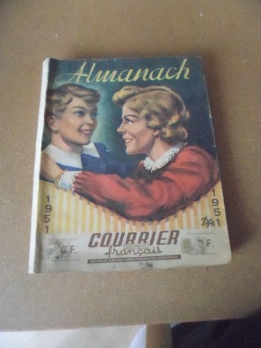 Almanach 1951 courrier - almanach,