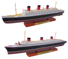 Lot de 2 paquebots QUEEN MARY