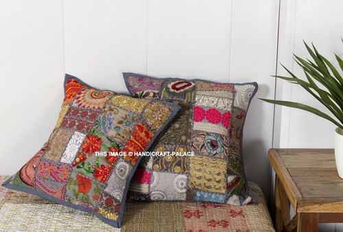Housse coussin ethnique - coussin,