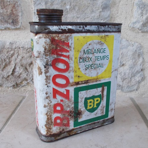 Ancien bidon huile zoom - bidon,