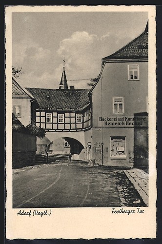 Carte postale adorf vogtl - carte,