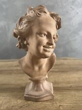 Ancien Buste En Terre Cuite