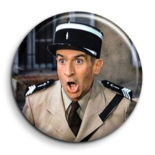 Louis funes badge - funes, 1