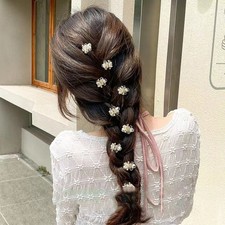 Pince pince à fleurs strass