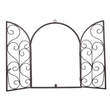  Fenêtre artificielle : Cadre de fenêtre cintrée à suspendre au mur – Décoration