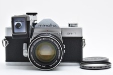 [N.Mint] MINOLTA SR-1 SLR 35mm Film Camera + AUTO ROKKOR-PF 55mm f/1.8 2543023