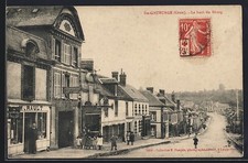 CPA Ste-Gauburge /Orne, Le haut du Bourg 1915 