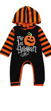 Combinaison manches longues Halloween Baby My First Halloween neuve dans son emballage d'origine - livraison gratuite