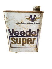 ANCIEN BIDON D HUILE VEEDOL