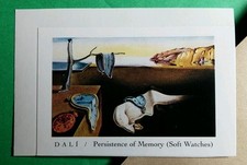 SALVADOR DALI FINE ART ~ PERSISTENCE OF MEMORY SOFT WATCHES ~ SM REPRINT STICKER