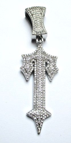 élégant grand pendentif - grand,