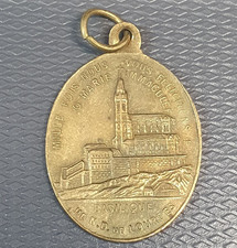 Rare médaille religieuse Basilique de Lourdes - je suis immaculée conception #59