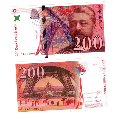 France billet 200 francs 1995 - billet,